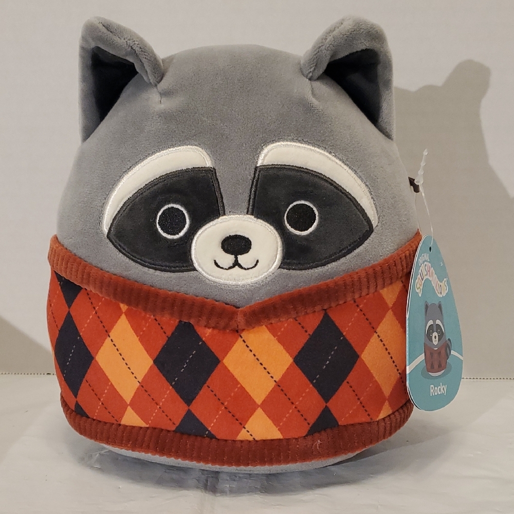 Squishmellow Rocky Raccoon Plush
